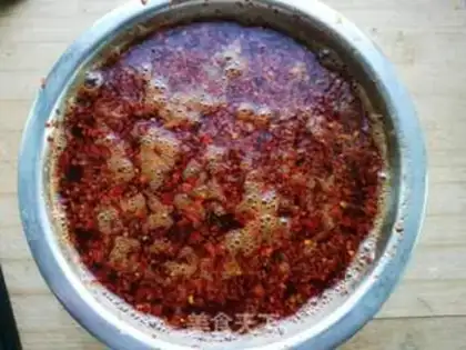 Make Simple pepper oil practices step 3
