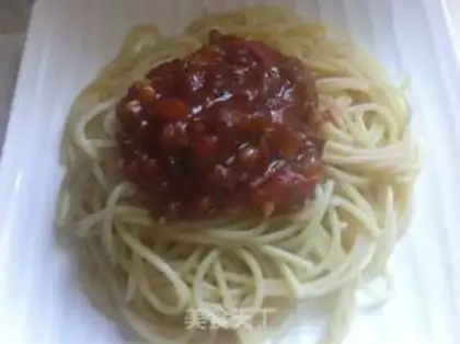 Make Beef ketchup and pasta step 13