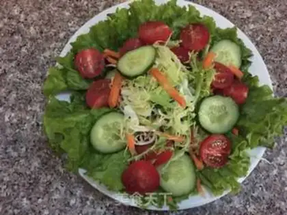 Make Vegetable salad step 1