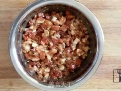 Make Pork dumplings step 2
