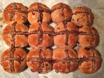 Make Hot Cross Buns step 13
