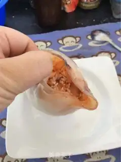 Make Roasted rice squid step 8