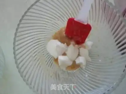 Make Yogurt banana soy beans step 1