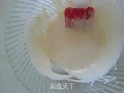 Make Yogurt banana soy beans step 4
