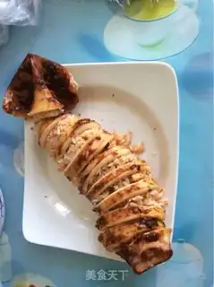 Make Roasted rice squid step 11