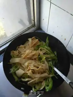 Make Spicy tofu step 2