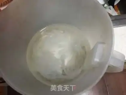Make A papaya milk swallow nest step 1