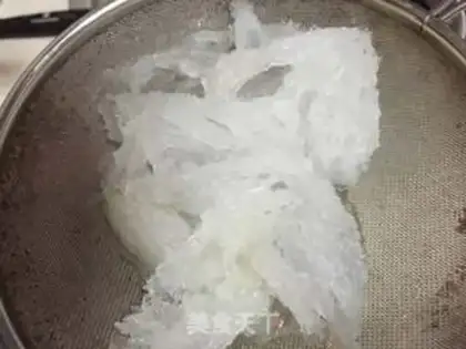 Make A papaya milk swallow nest step 2