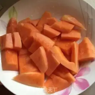 Make A papaya milk swallow nest step 6
