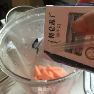 Make A papaya milk swallow nest step 7
