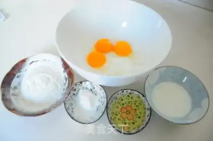 Make A marble cake step 1