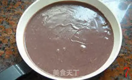 Make Red bean sand step 6