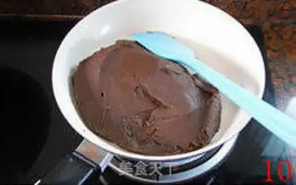 Make Red bean sand step 9