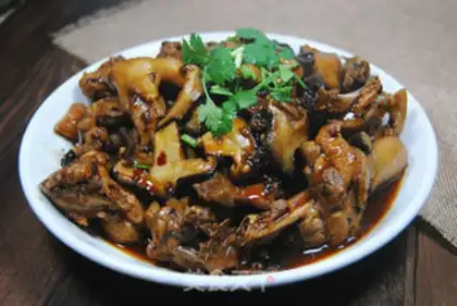 Make Spicy mushroom chicken step 10