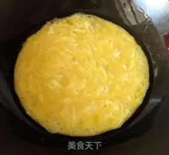Make Cream eggs and shrimp dumplings step 1