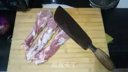 Make Red burn ribs step 0