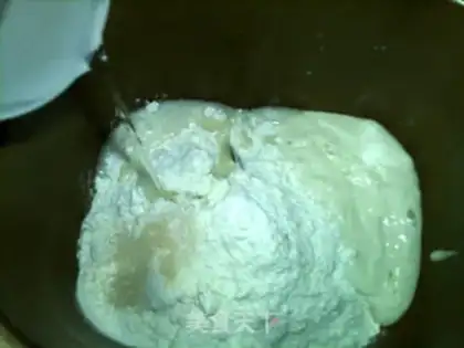 Make Pyramid onion rolls step 1
