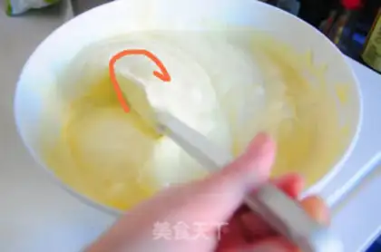 Make A marble cake step 17