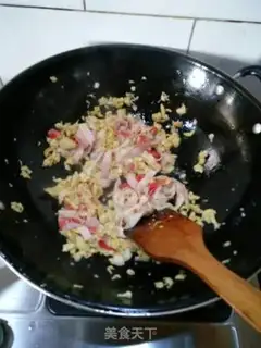 Make Crab willow fried eggs step 9