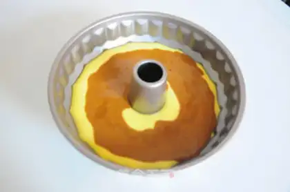Make A marble cake step 21