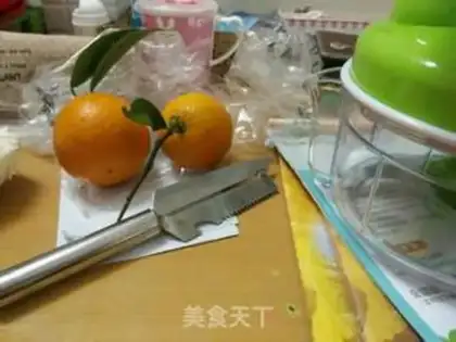 Make Orange juice step 1