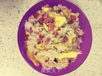 Make Egg fried rice step 4