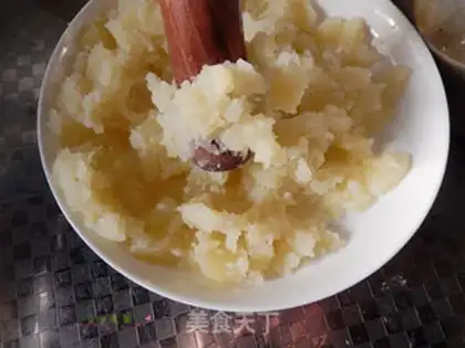 Make Bacon potato salad burger step 2