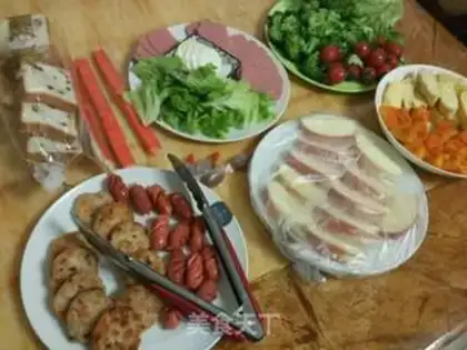 Make "Spring-day sweet lunch." step 14