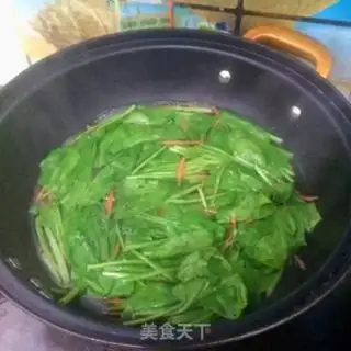 Make Vegetable spinach step 3