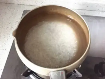 Make Sugar congee step 1