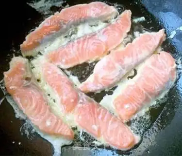Make Chinese salmon step 6