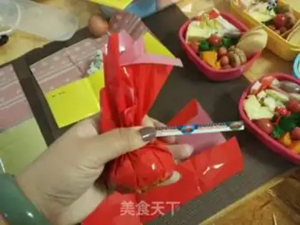 Make "Spring-day sweet lunch." step 19