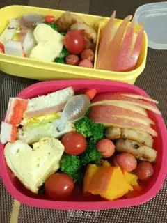 Make "Spring-day sweet lunch." step 20