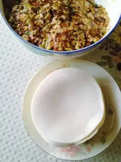 Make Breakfast pot sticker step 0