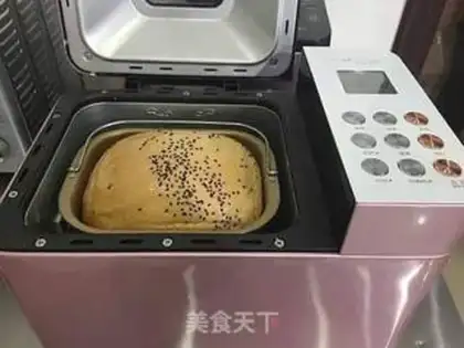 Make Light milk sesame toast step 5
