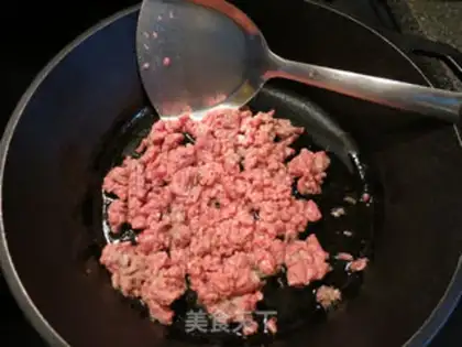 Make Beef and green beans in snow step 0