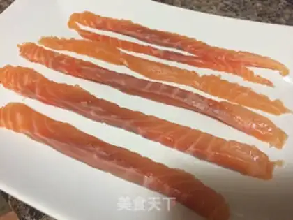 Make Panda sushi step 0