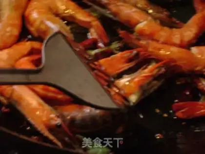 Make Abalone sucking shrimp step 7