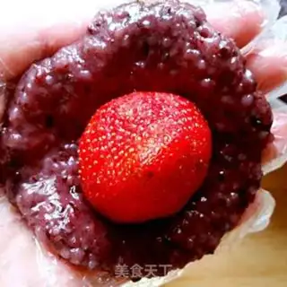Make Coconut mercuric strawberries step 6