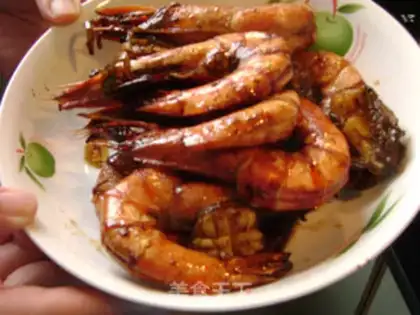 Make Abalone sucking shrimp step 12
