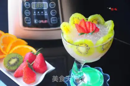 Make Rice fruit dessert step 8