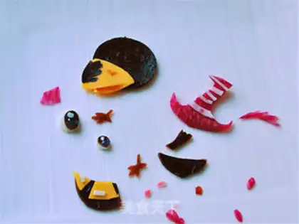 Make The crows are fun step 4