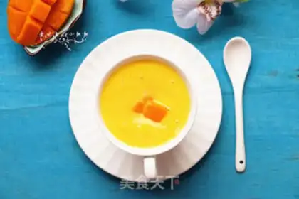 Make Mango honey milk step 11
