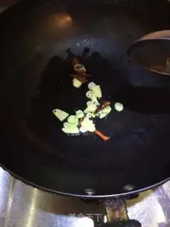 Make Spicy spinal silk step 4