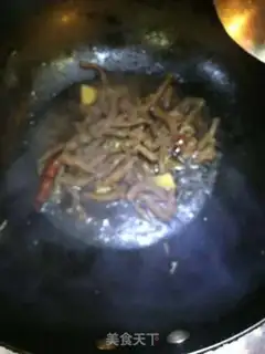 Make Spicy spinal silk step 5