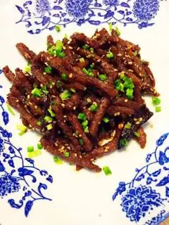 Make Spicy spinal silk step 7