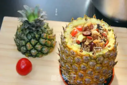 Make A healthy pineapple step 11