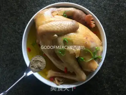 Make The pecan chicken soup step 10