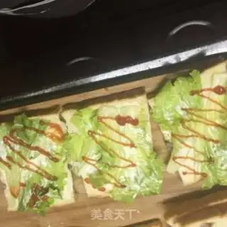 Make Home simple sandwich step 1