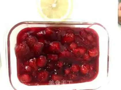 Make Homemade strawberry jam step 6